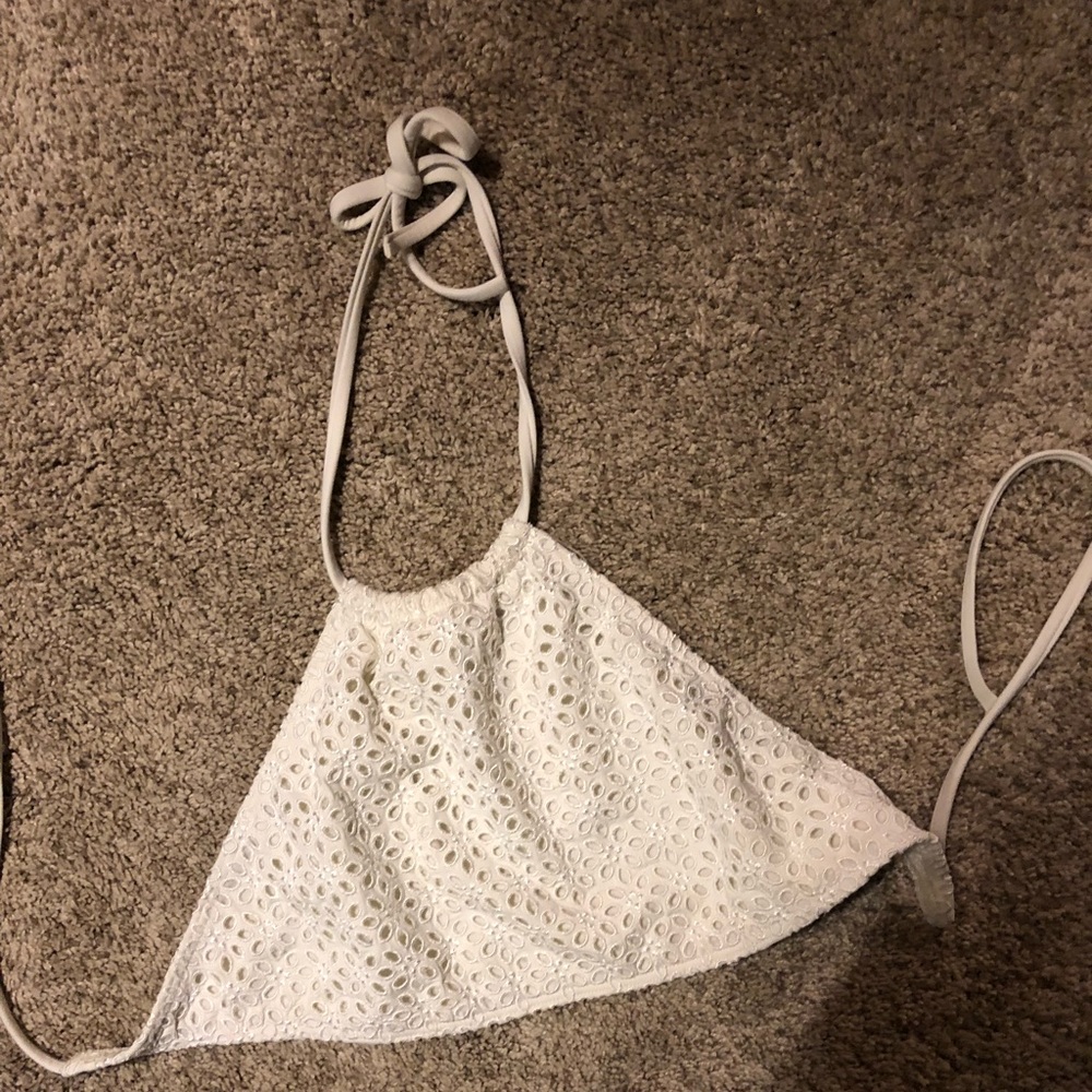 High neck bikini top